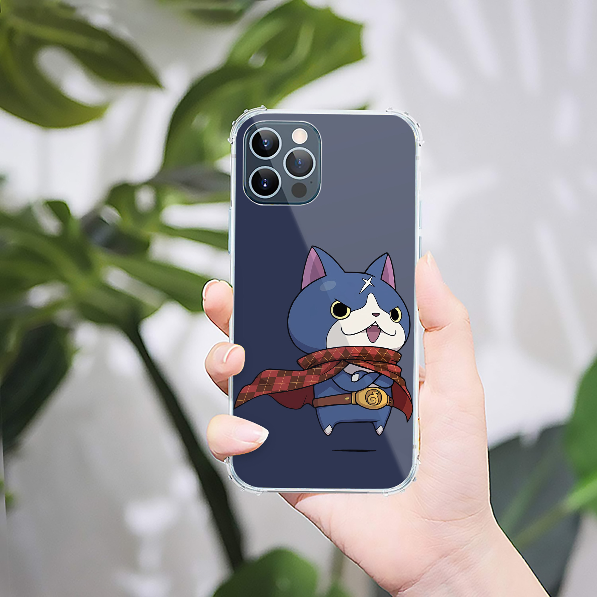 （画像用） 妖怪ウォッチ Yo-kai Watch 【iPhone 12シリーズ対応】透明スマホケース（クリアソフトケース）